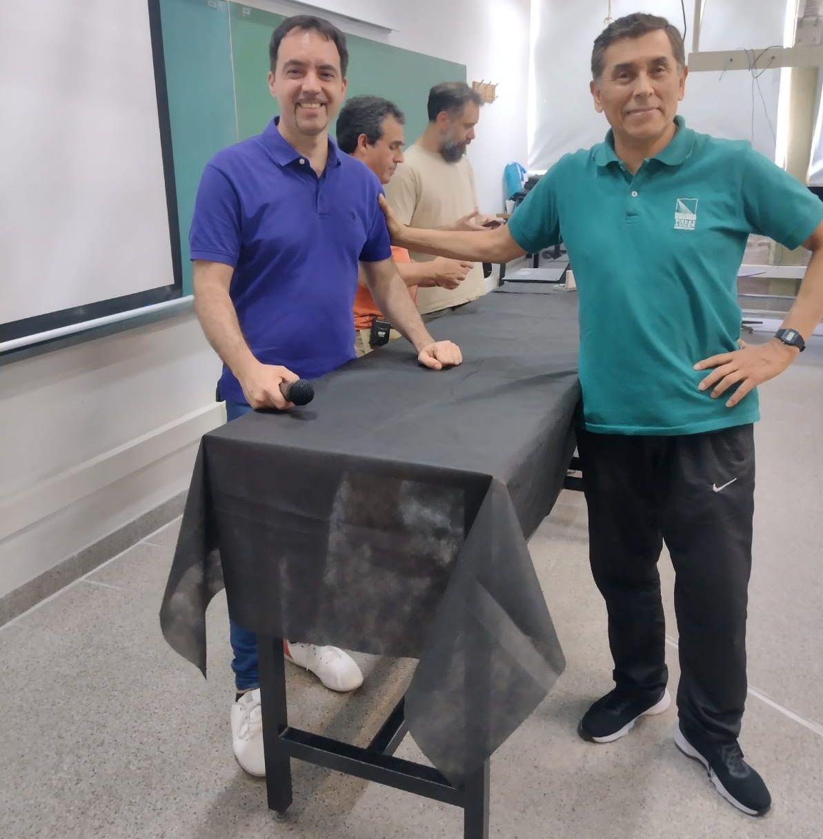 Horacio Salomone y Daniel Cabezas